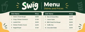 Swig Menu